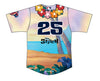 Jacksonville Jumbo Shrimp OT Sports Lilo & Stitch Youth Theme Night Jersey