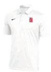 MENS NIKE WHITE FRANCHISE POLO -- OLD ENGLISH B