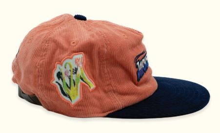 Jacksonville Jumbo Shrimp Official League flipturn x Jumbo Shrimp Navy Cord Hat