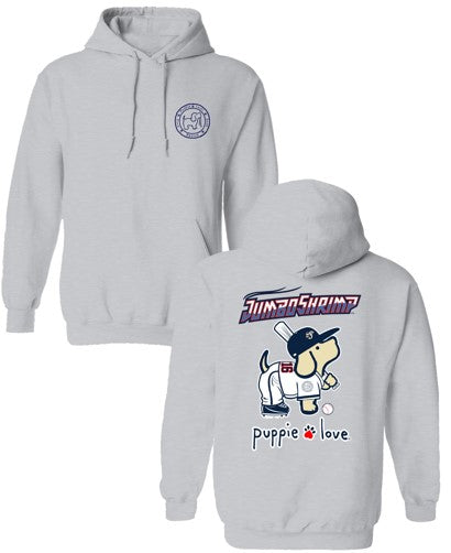 Jacksonville Jumbo Shrimp Puppie Love Baseball Pup Hoodie