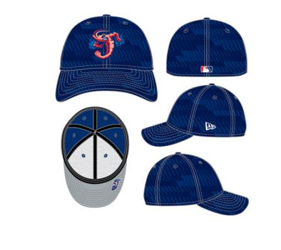 Jacksonville Jumbo Shrimp New Era 2025 Clubhouse 39Thirty