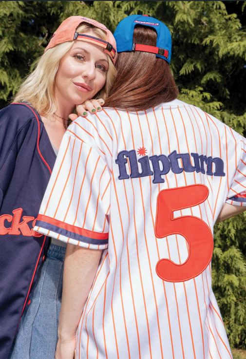 Jacksonville Jumbo Shrimp Official League flipturn x Jumbo Shrimp Pinstripe Jersey