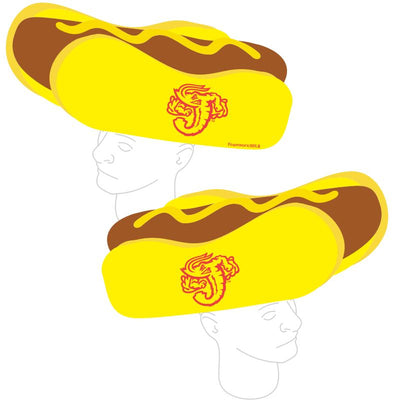 Jacksonville Jumbo Shrimp Foamworx Foam Hot Dog Hat