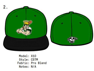 Capx Fitted - Green Louie Cap