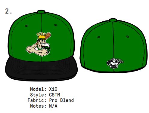 Capx Fitted - Green Louie Cap