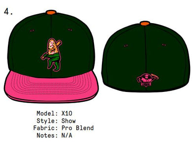 Capx Green Elotes Stretch Fit Cap