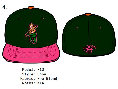 Capx Green Elotes Stretch Fit Cap