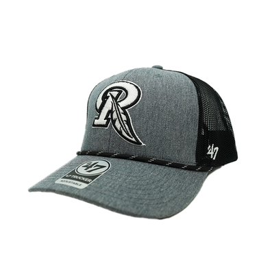 Rochester Red Wings Gray Rope Trucker