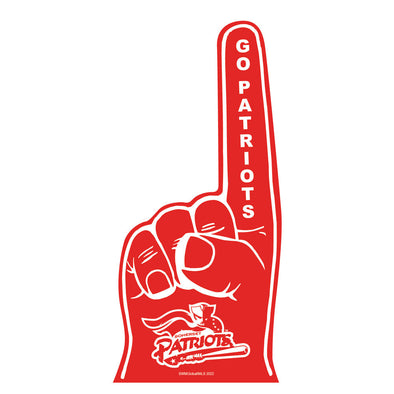 Somerset Patriots Cardinal Foam Finger