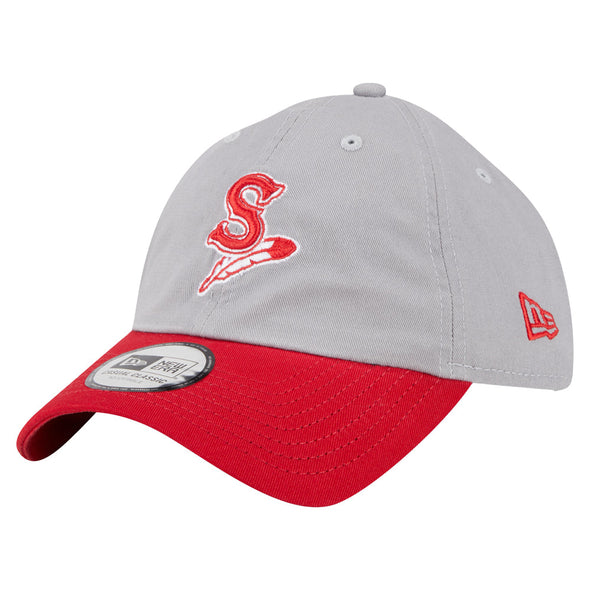 Spokane Indians Casual Classic Gray Adj Cap