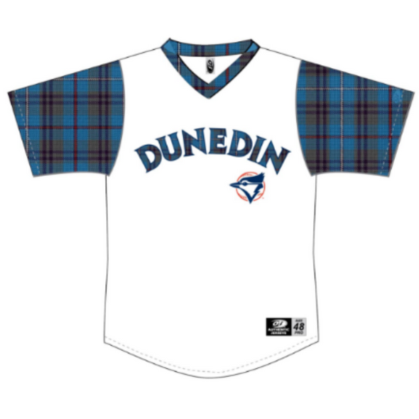 Dunedin Blue Jays 2024 Celtic Jersey On-Field Player Worn Jerseys