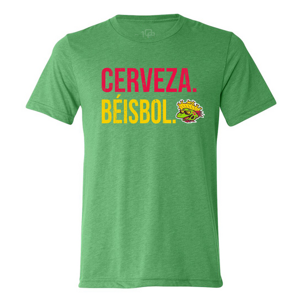 Playeros Cerveza & Beisbol Tee