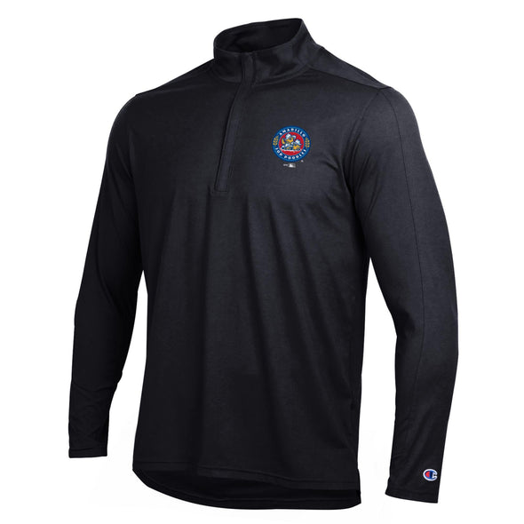 Amarillo Sod Poodles Champion Soft Touch Black 1/4 Zip