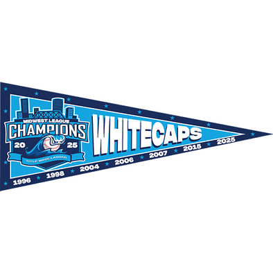 West Michigan Whitecaps MWL Champions Pennant