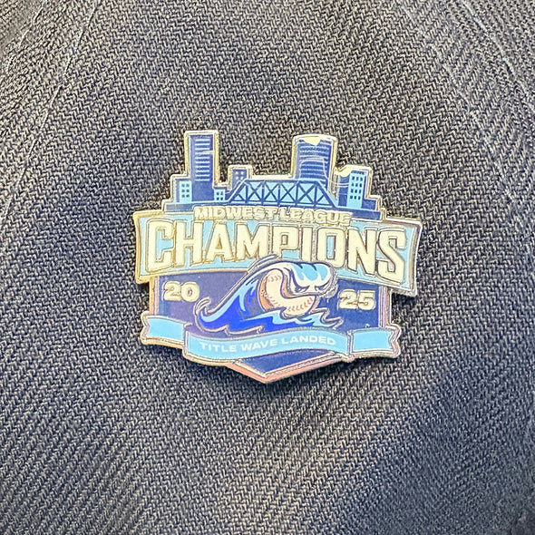 West Michigan Whitecaps 2025 MWL Champions Lapel Pin