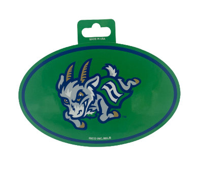 Hartford Yard Goats Charging Goat Logo Sticker