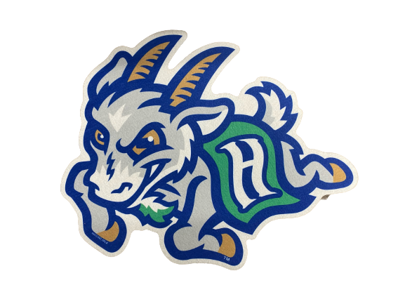 Hartford Yard Goat Charging Goat Pennant