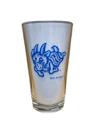 Hartford Yard Goats Charging Goat 16 oz Pint Glass