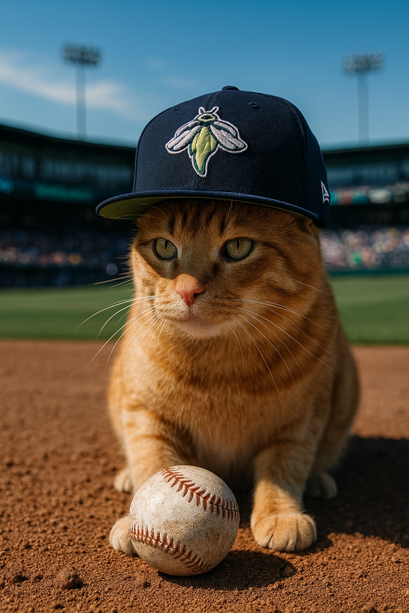 Fireflies On-Field 5950 - Home Cap