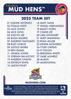 Toledo Mud Hens 2025 Baseball Card Team Set