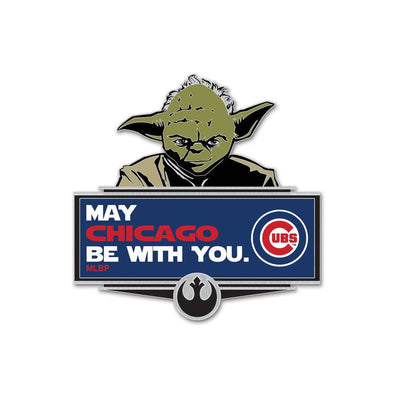 Chicago Cubs Star Wars Yoda Lapel Pin