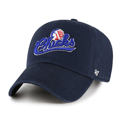 Memphis Chicks Navy '47 Clean Up Cap