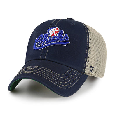 Memphis Chicks Navy Trawler '47 Clean Up Cap