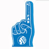 Memphis Chicks #1 Fan Foam Finger