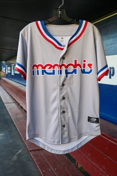 Memphis Redbirds Chicks Road Retro Sublimated Replica Jersey