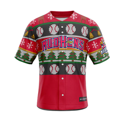 Toledo Mud Hens Ugly Christmas Sweater Replica Jersey