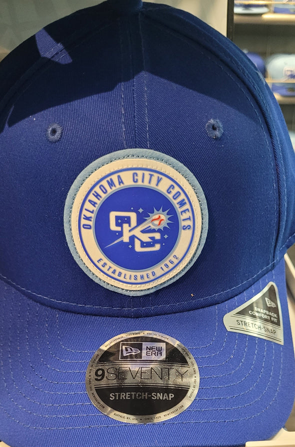 OKC Comets 970 Snapback Circle Logo-Royal