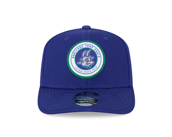 Hartford Yard Goats New Era 25 Circle Patch Snapback