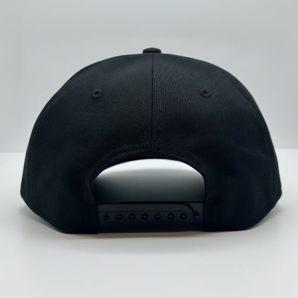 New Era Black Upside Down Cap