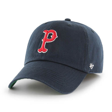 Pawtucket Red Sox Navy Plain P Franchise Hat