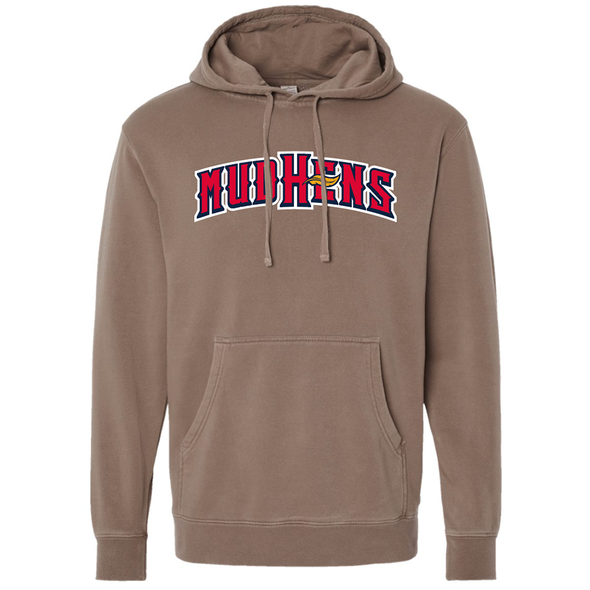 Toledo Mud Hens Clay Hens Wordmark Hood