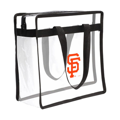 CLEAR SF ZIP TOTE BAG, SACRAMENTO RIVER CATS