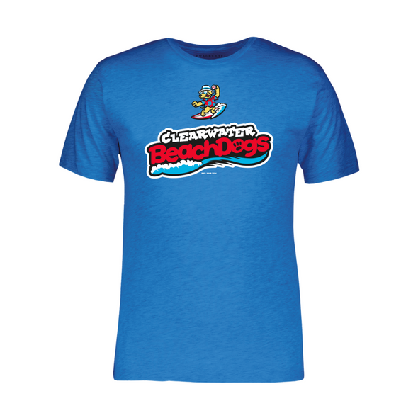 Clearwater BeachDogs Boxercraft Script Tee