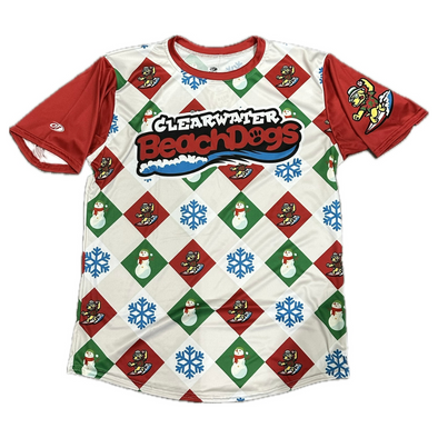 Clearwater BeachDogs OT Sports Christmas in July Replica Tee