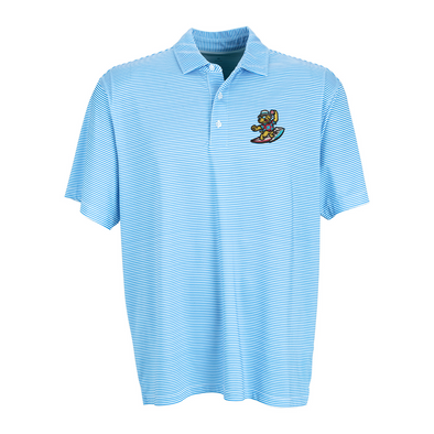 Clearwater BeachDogs Vantage Pro Tonal Micro-Stripe Polo