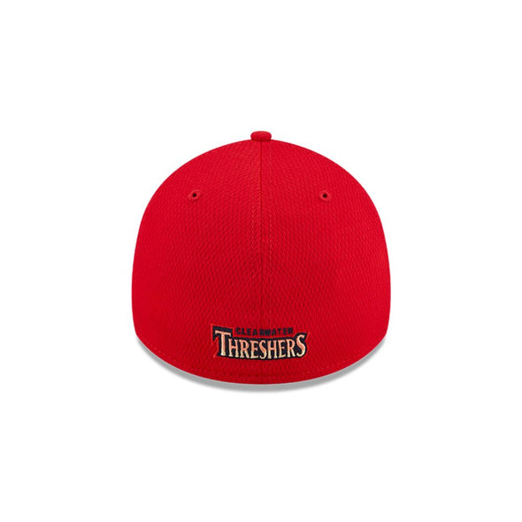 Clearwater Threshers New Era 39THIRTY Stretch On Field BP Replica Cap