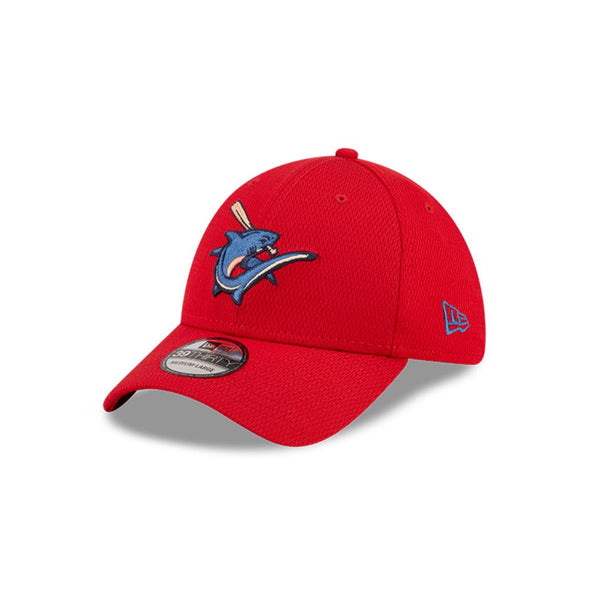 Clearwater Threshers New Era 39THIRTY Stretch On Field BP Replica Cap