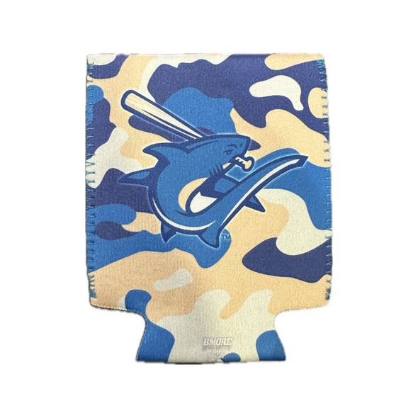 Clearwater Threshers Camo 12oz Can Koozie