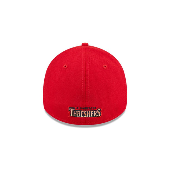 Clearwater Threshers New Era 39THIRTY Stretch On Field Home Replica Cap