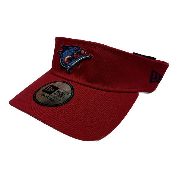 Clearwater Threshers New Era Home Shark Logo Visor