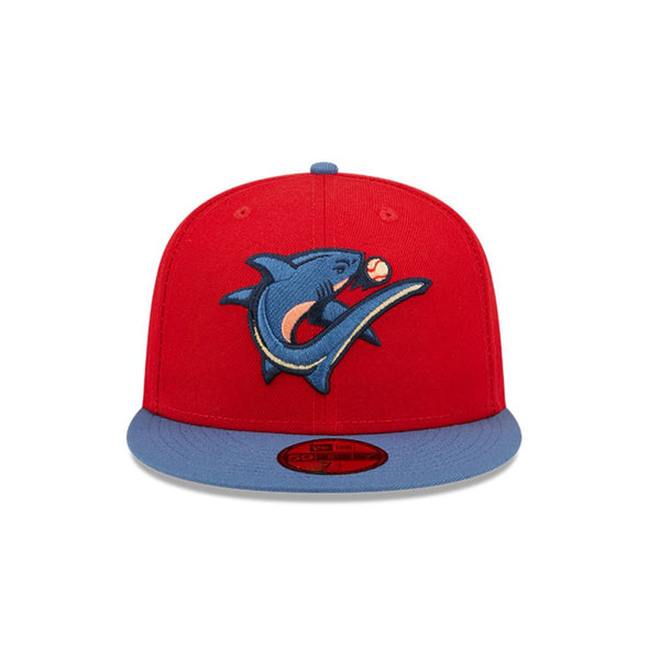 Clearwater Threshers New Era 59FIFTY Fitted On Field Road Cap