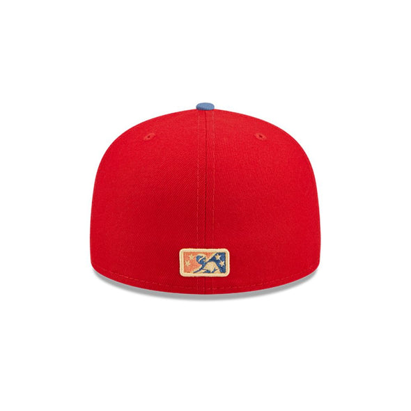 Clearwater Threshers New Era 59FIFTY Fitted On Field Road Cap