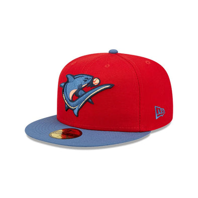 Clearwater Threshers New Era 59FIFTY Fitted On Field Road Cap