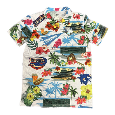 Clearwater Threshers OT Sports Hawaiian Button Down Shirt