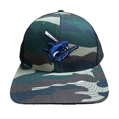 Clearwater Threshers Outdoor Cap Camo Trucker Cap