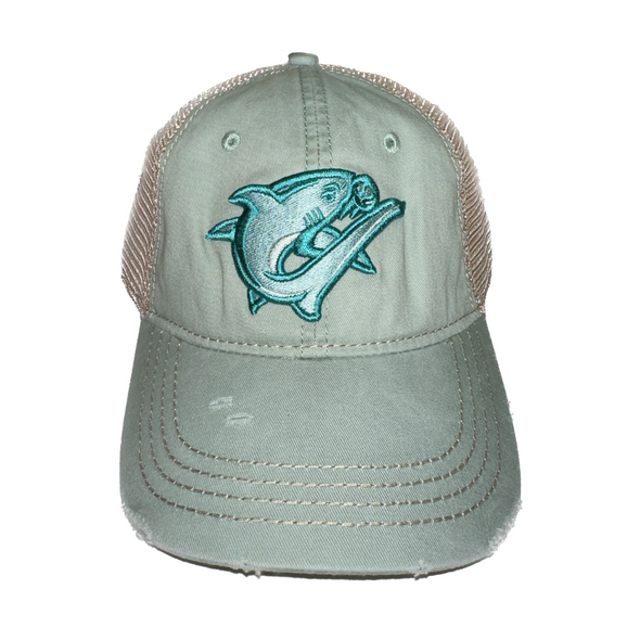 Clearwater Threshers Outdoor Cap Rugged Trucker Hat